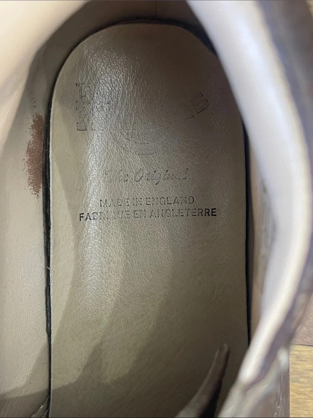 Vintage Dr Martens Chukka Boots 3A08 Brown Made in England